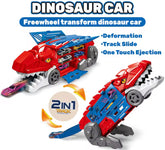 Dinosaur Parking Lot - 2 in 1 Track with Cars